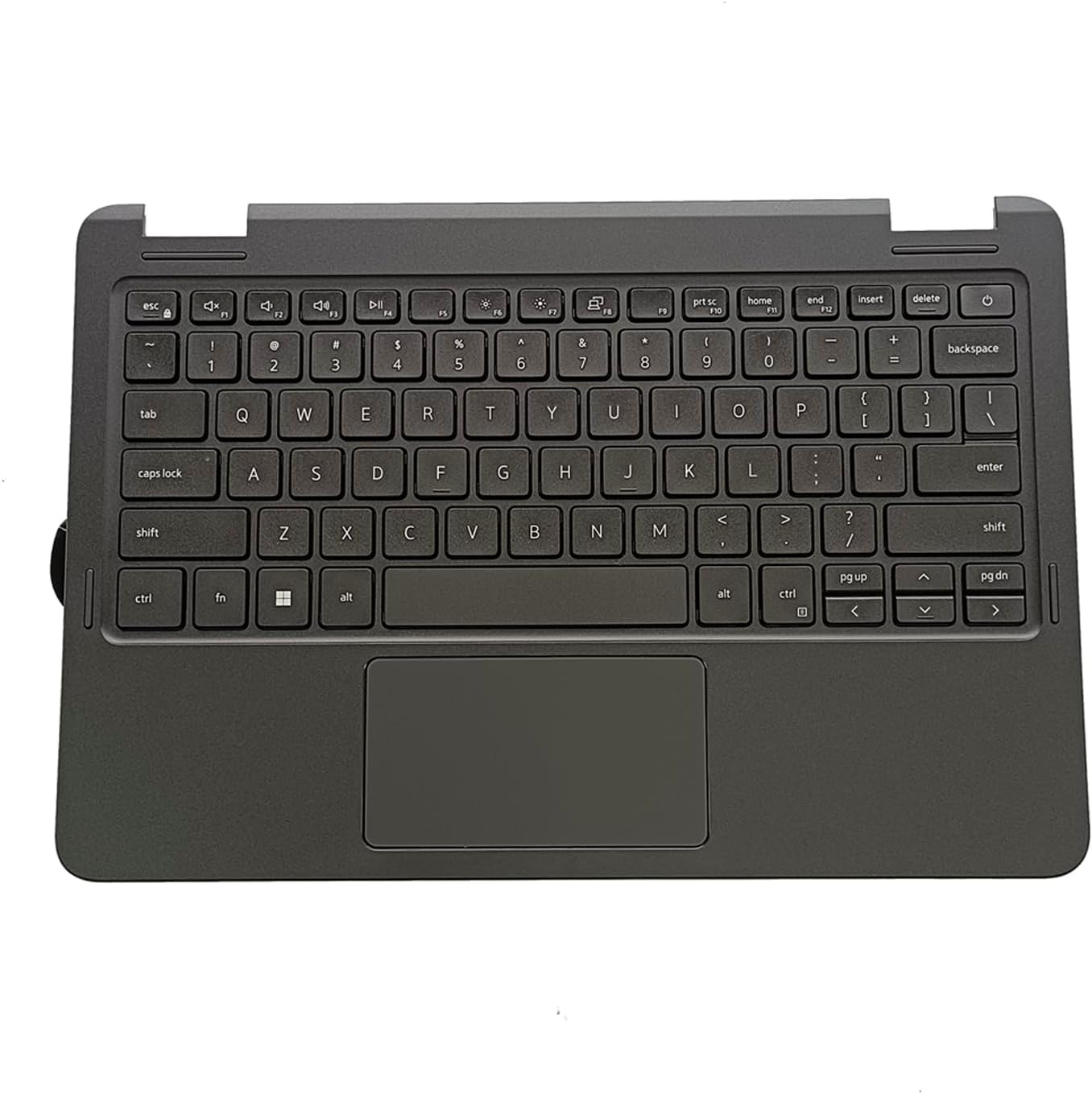 Replacement for Dell Latitude 3120 E3120 2-in-1 Laptop Upper Top Cover Case Palmrest Not-Backlit US Keyboard Touchpad Assembly Part R4910 0R4910 P6149 WC794
