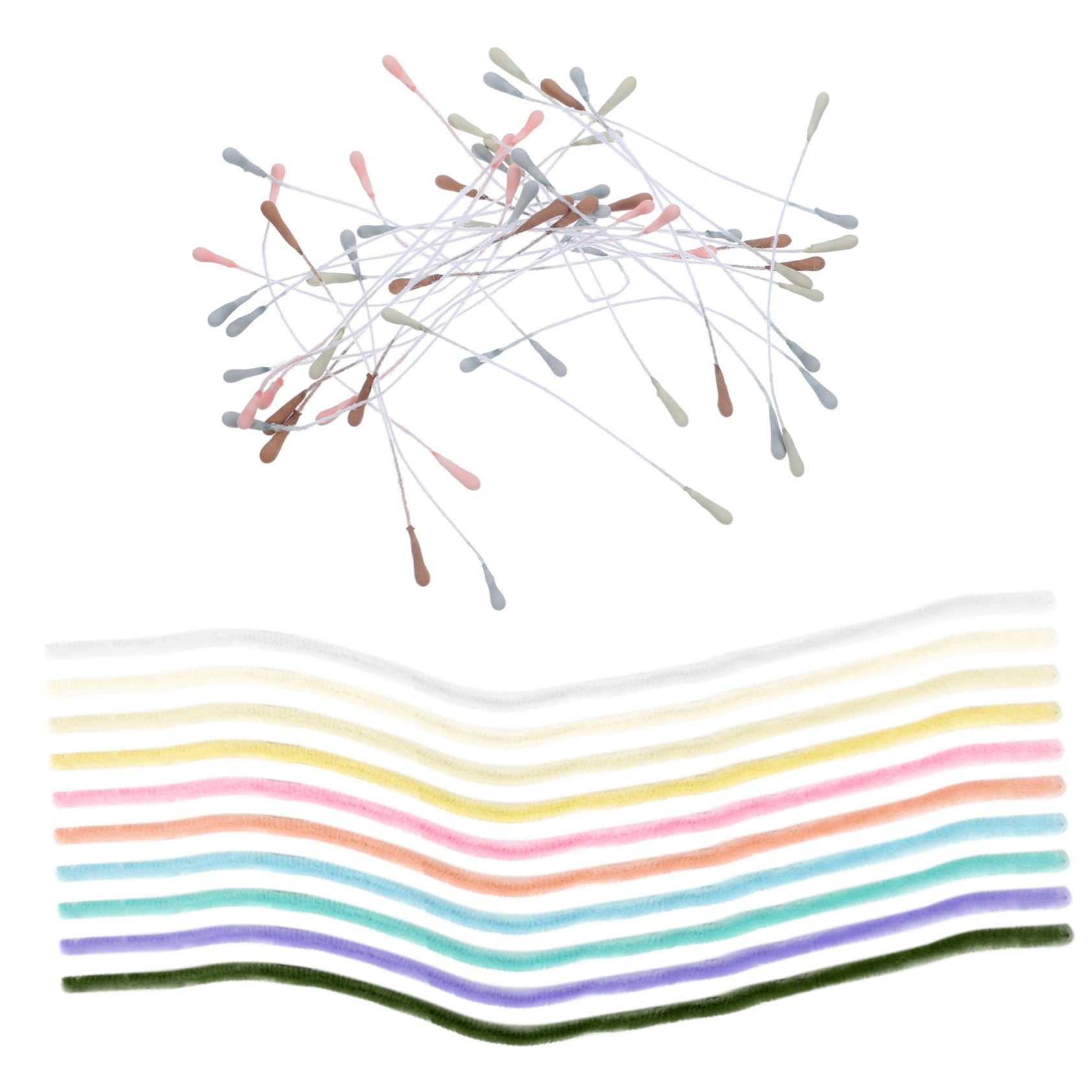 Housoutil 4 Set Scovolini Ciniglia Colorati Per Lavoretti Per Progetti Artigianali Fai Da Te Materiale Educativo Per Insegnanti Creatività Senza 10 Pezzi*4