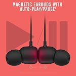 Beats Flex Wireless Earbuds Apple W1 Headphone Chip, Magnetic Earphones, Class 1 Bluetooth, 12 Hours of Listening Time, Built-in Microphone - Black