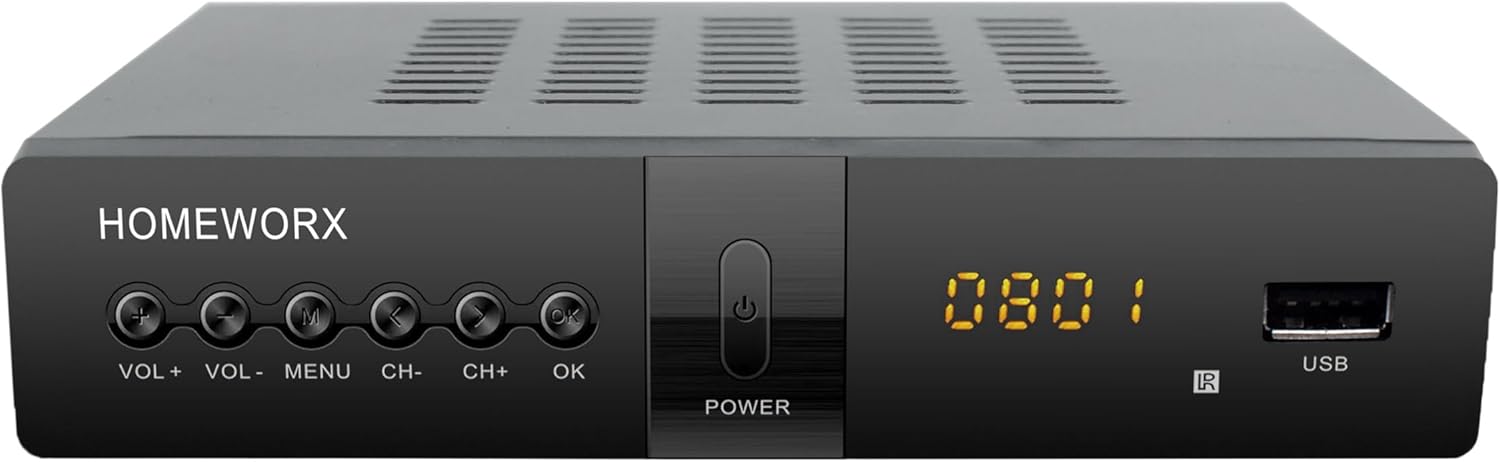 ATSC Digital Converter Box with TV Tuner