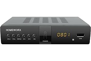 Mediasonic HomeWorx HW250STB Digital TV Converter Box: Experience TV in the Digital Age