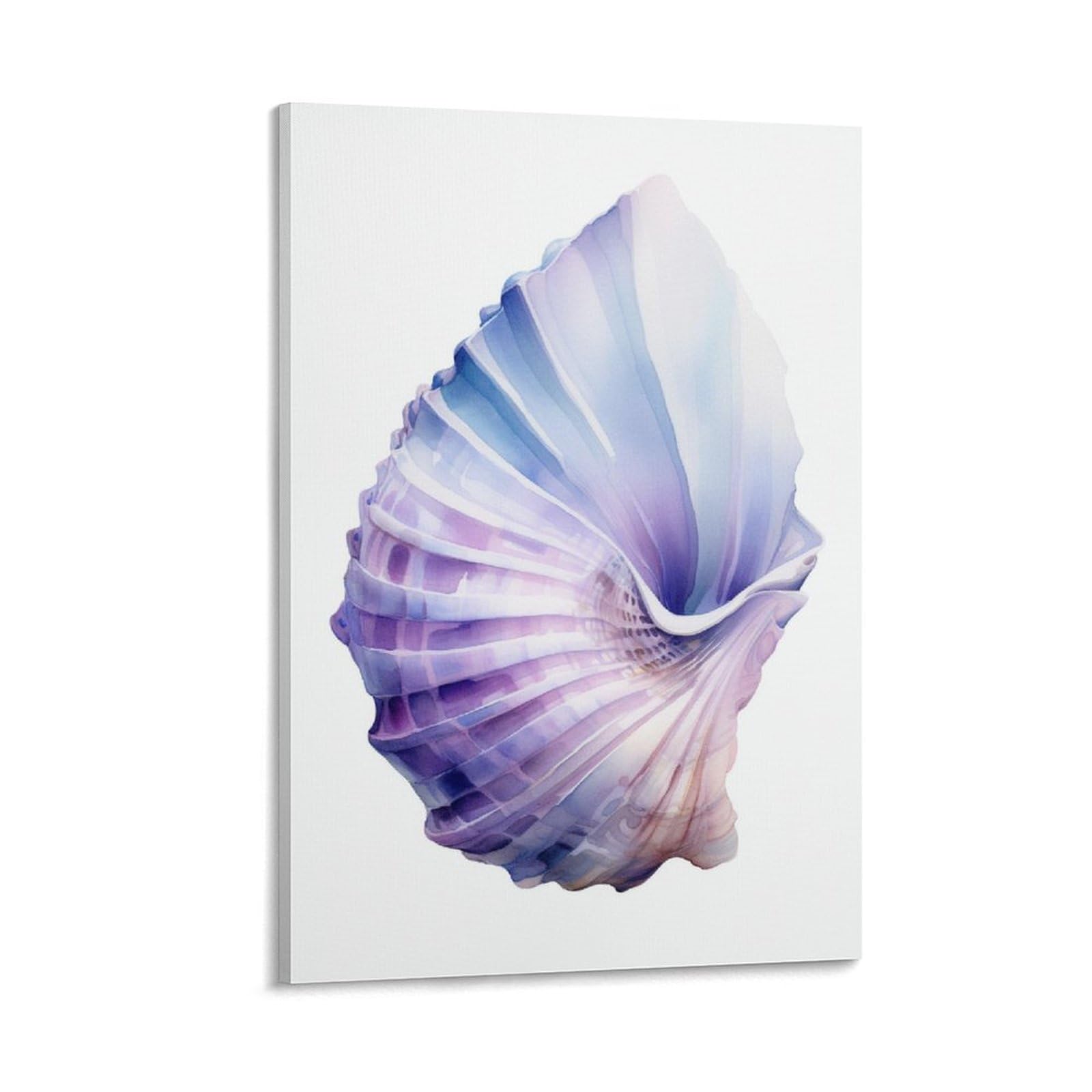 Foccar Frame-Nature Shell Nature Shell Wall Art Prints Colorful Ocean Seashell Animal Pictures On Canvas Poster Wall Decor For Bedroom Home Decorations