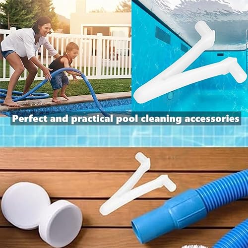Miniatura 8 de Pinzas de plástico para cepillo de piscina, pinzas para poste de piscina, pinzas perfectas para piscina, pinzas de mariposa para piscina, clips de