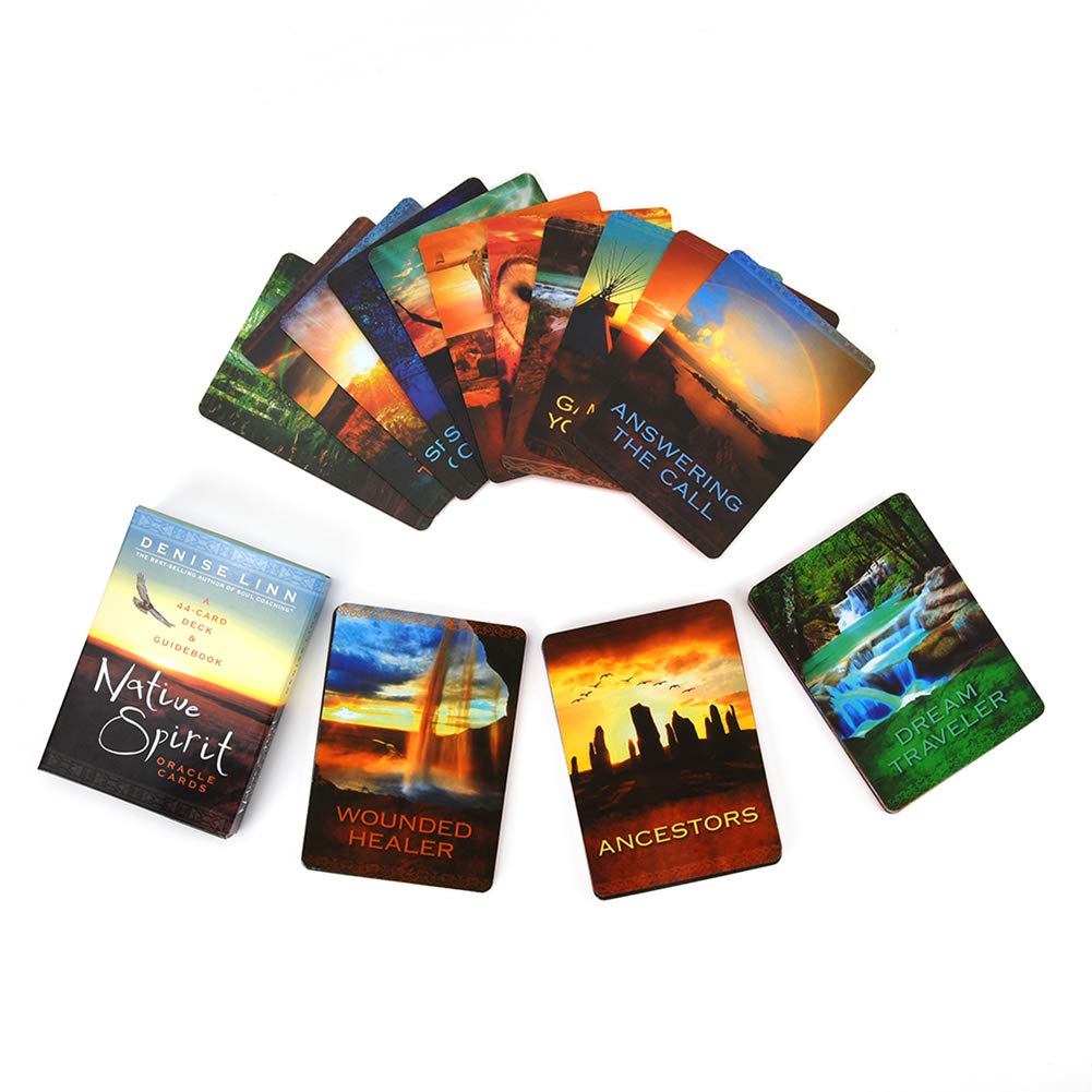 Amazon.com: Native Spirit Oracle Cards Solitaire Entertainment Family Game  Game English Tarot Solitaire Table Game Board Game Party Card : Everything  Else