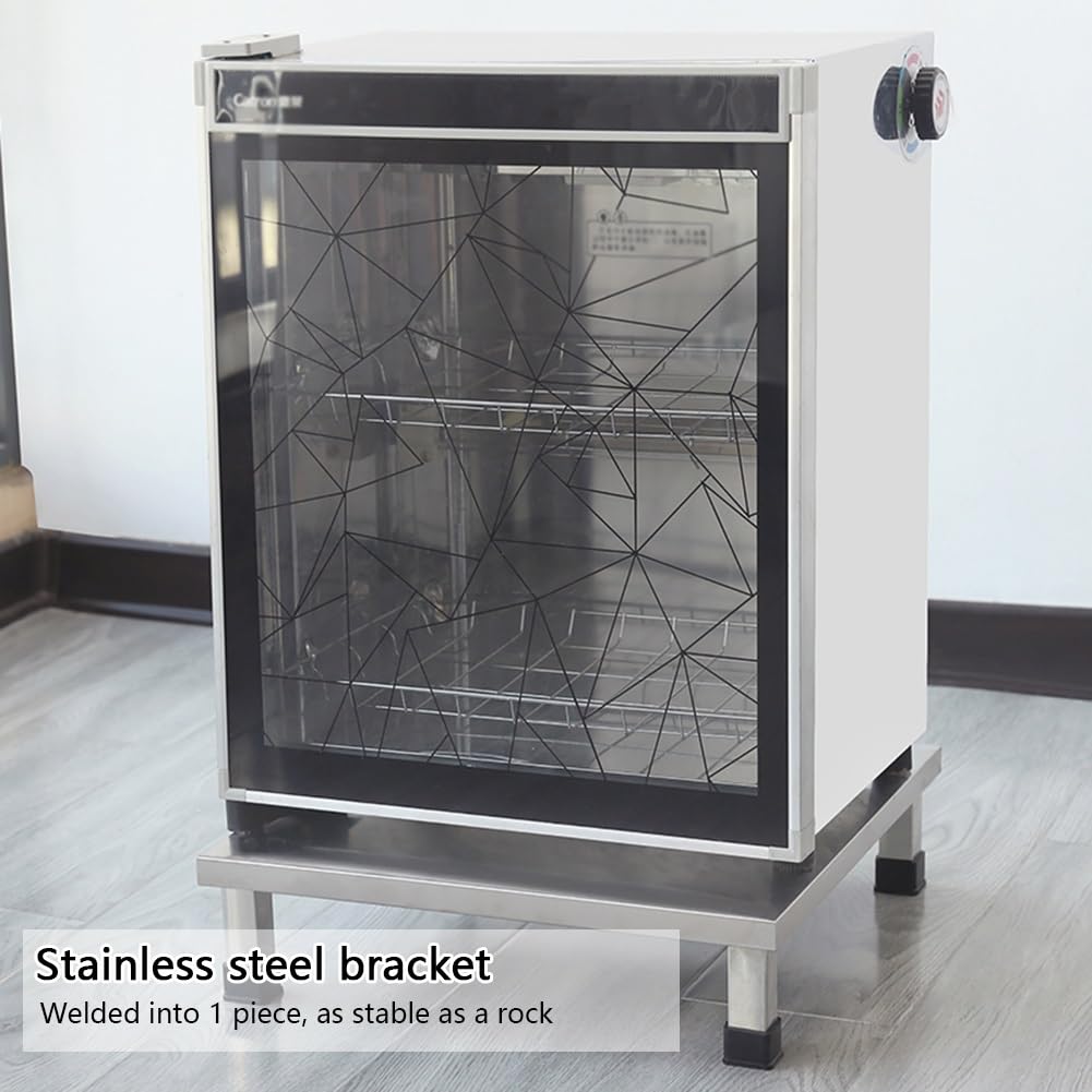 Plataforma De Trabajo De Acero Inoxidable, Base Elevada para Aire Acondicionado, Plataforma De Almacenamiento para Palés, para Lavadora/refrigerador(50x50x20cm)