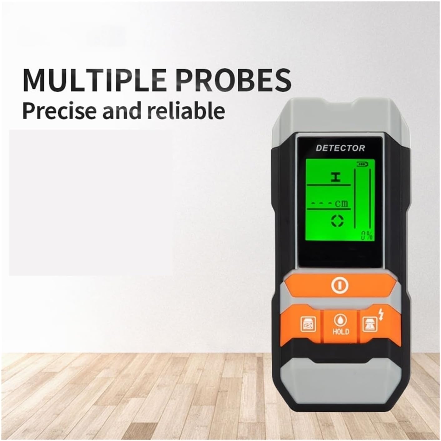 Wall Detector Scanner, Metal Detector Wall Wiring Wood Depth Moisture Detector Meter Wall Scanners Stud Finder Voltage Live Wire Trker,Metal Stud Finder