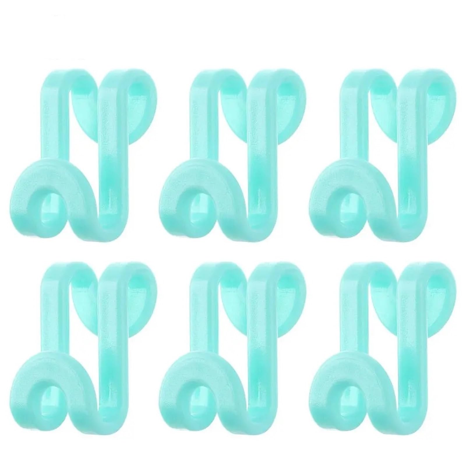 Hangers for Clothes Space Savers 150 Pcs Mini Wardrobe Hanger Hooks - Cascading Connectors for Clothes Closet(Blue)