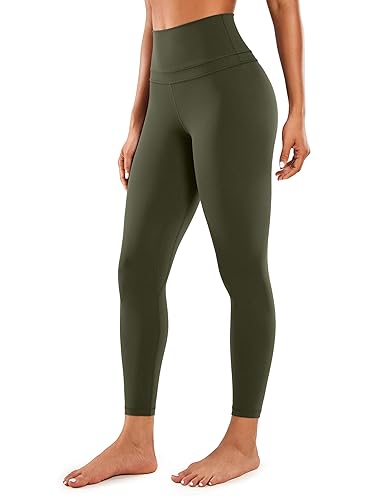 CRZ YOGA Naked Feeling I High Waist Yoga Pants - 10 - Olive Green