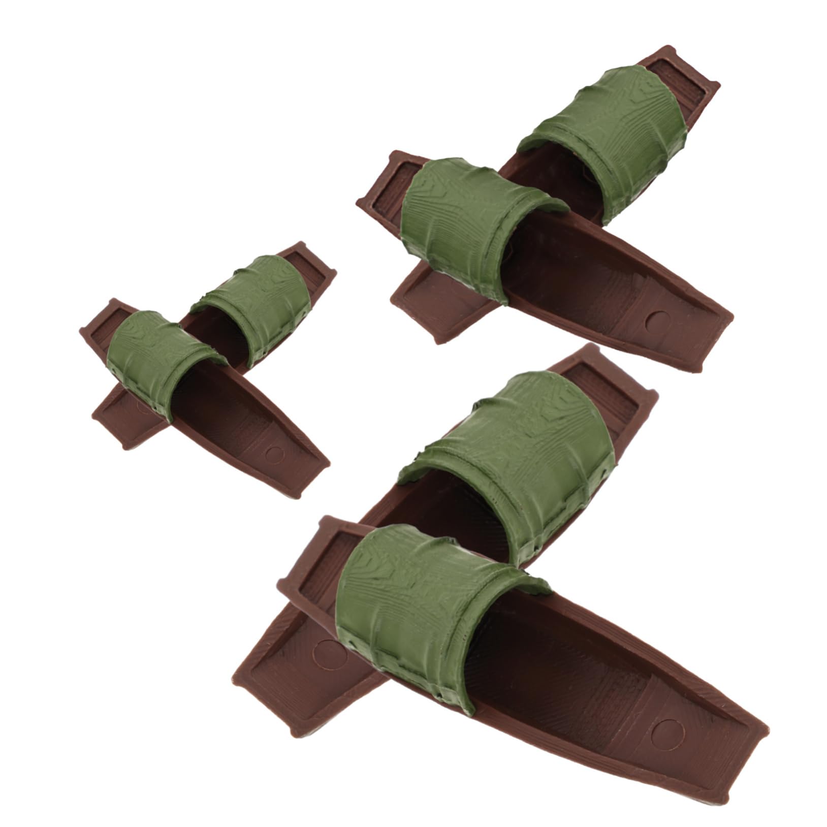 TOBBOMEY 6Pcs Miniature Boat Models for Micro Landscape Decor Vintage Floating Boat Statues for Fairy Garden Fish Tank Home Decoration for Spaces Nature Inspired