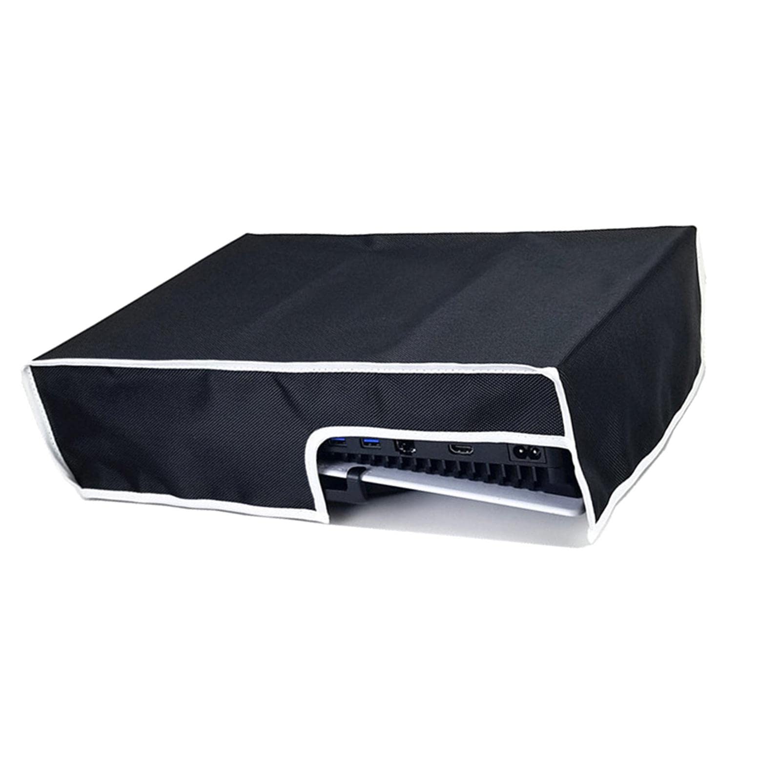 Game Console Dust Cover Anti Scratch Washable Dust Proof Cover Protector Horizontal Black-image-7