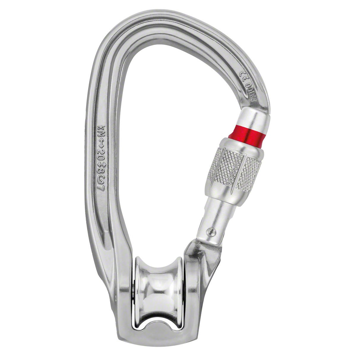 Petzl ROLLCLIP Z Pulley Screwlock Carabiner