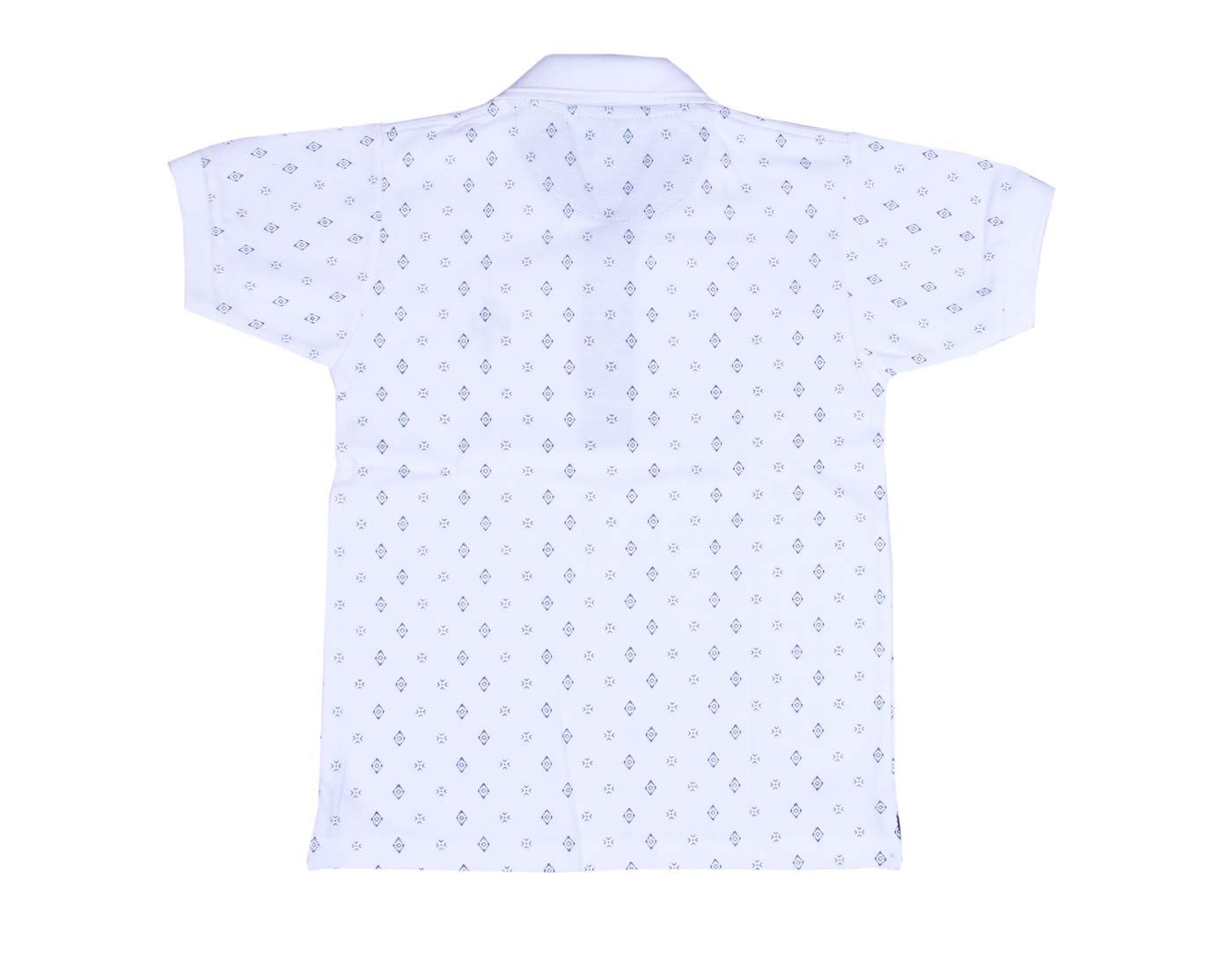 NeuVin Cotton Polo Tshirts for Boys (Pack of 2) Navy Blue, White - Image 4 thumbnail