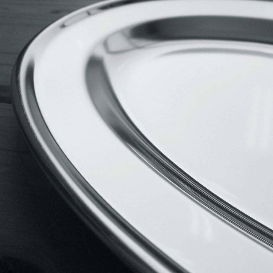 Amazon｜ナガオ 燕三条 小判皿 16インチ 40cm 18-0ステンレス