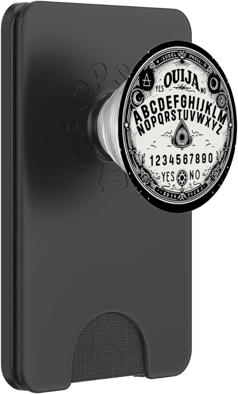 Ouija Board Paranormal Spirit Board Occult Halloween PopSockets PopWallet for MagSafe
