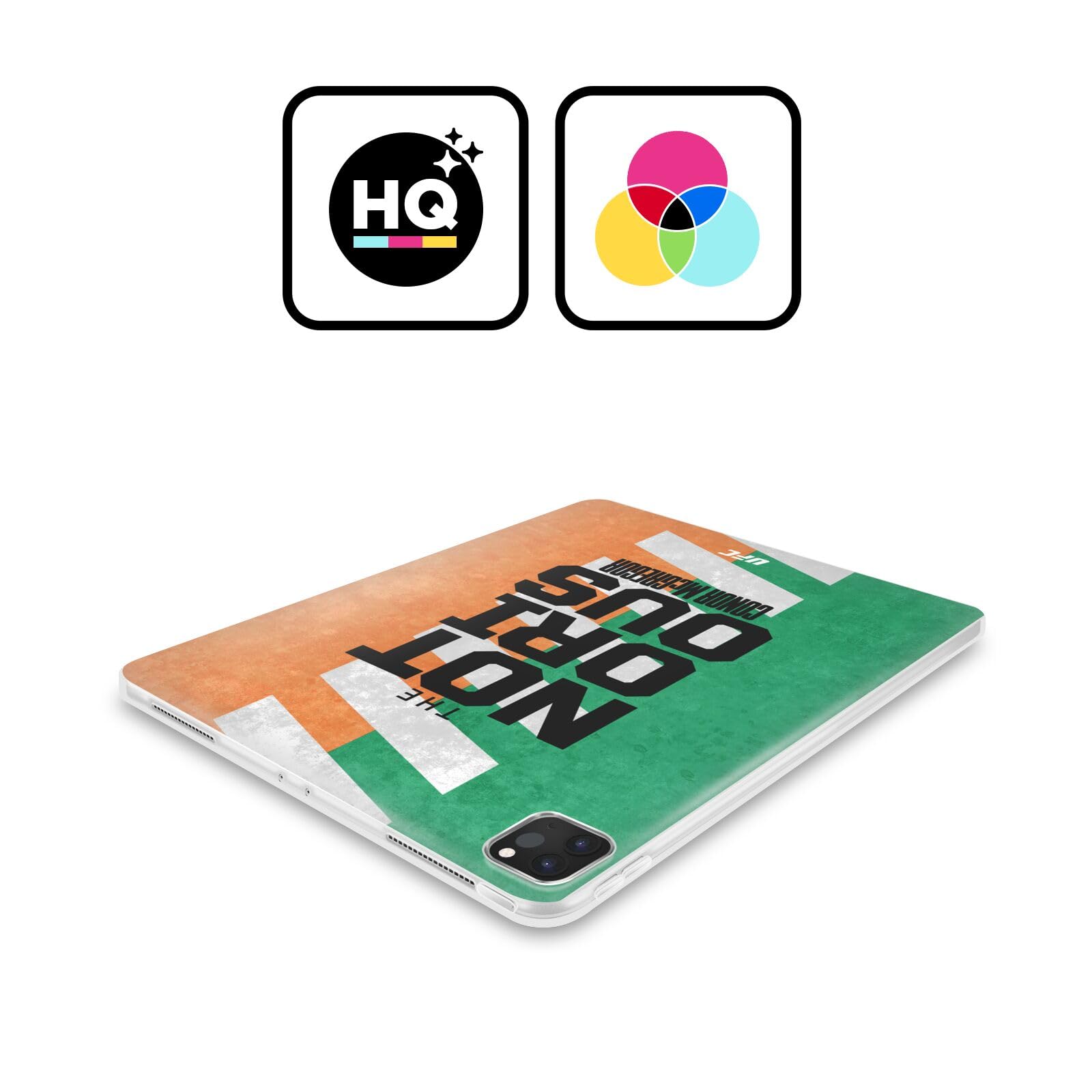 Head Case Designs Officially Licensed UFC The Notorious Typography Conor McGregor Soft Gel Case Compatible with Samsung Galaxy Tab S8 Ultra