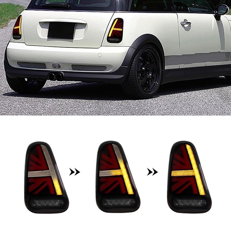 MINI ミニクーパー R50 R52 R53 リアLEDテールランプ Amazon.co.jp: Archaic ミニクーパー テールランプ mini R50 R52