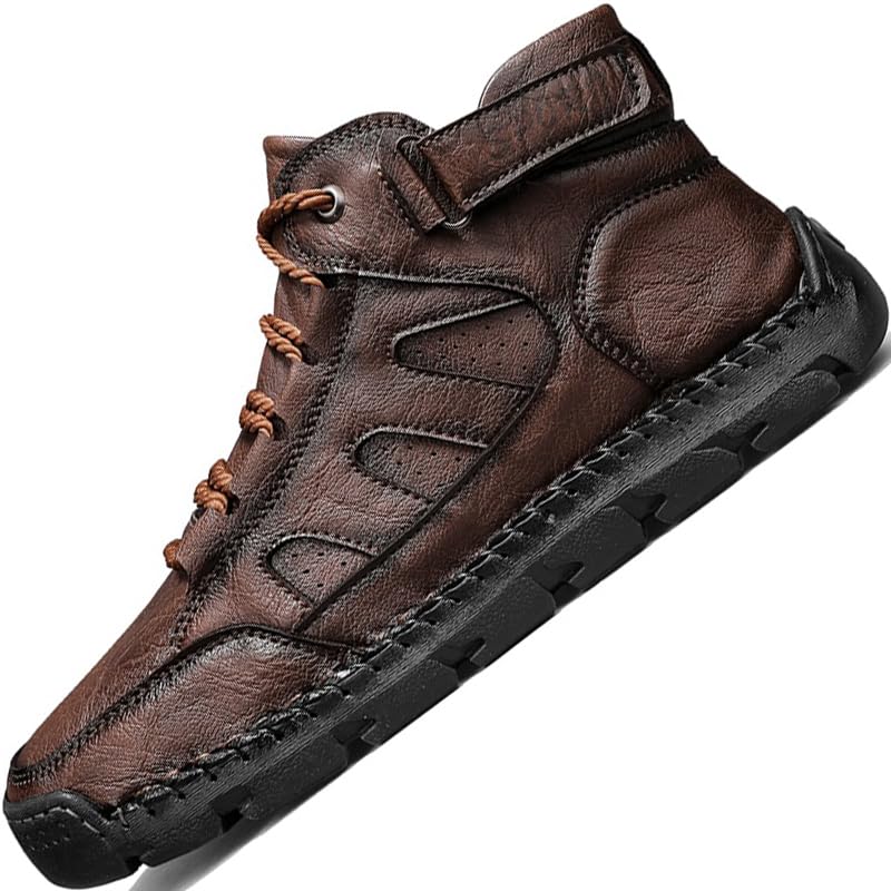 Boots For Men Chelsea Mens Leather High Top Sneakers Work Shoes Men's Size Man Shoe Casual2