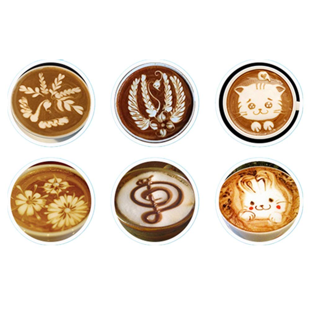 Jarra de leche for espuma Taza acero inoxidable for medidora for café, Latte Art(Red,400ml)