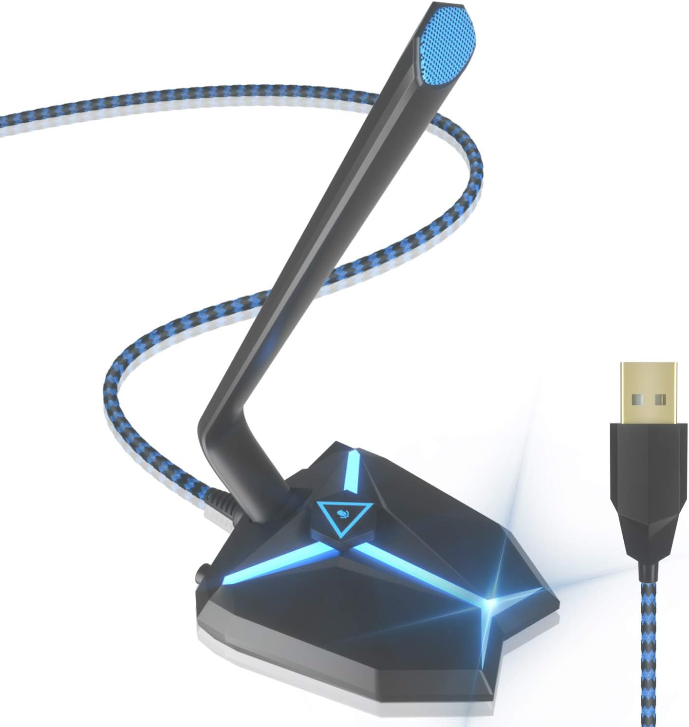 Amazon.com: FIFINE Gaming PC Microphone, USB Streaming Microphone with ...