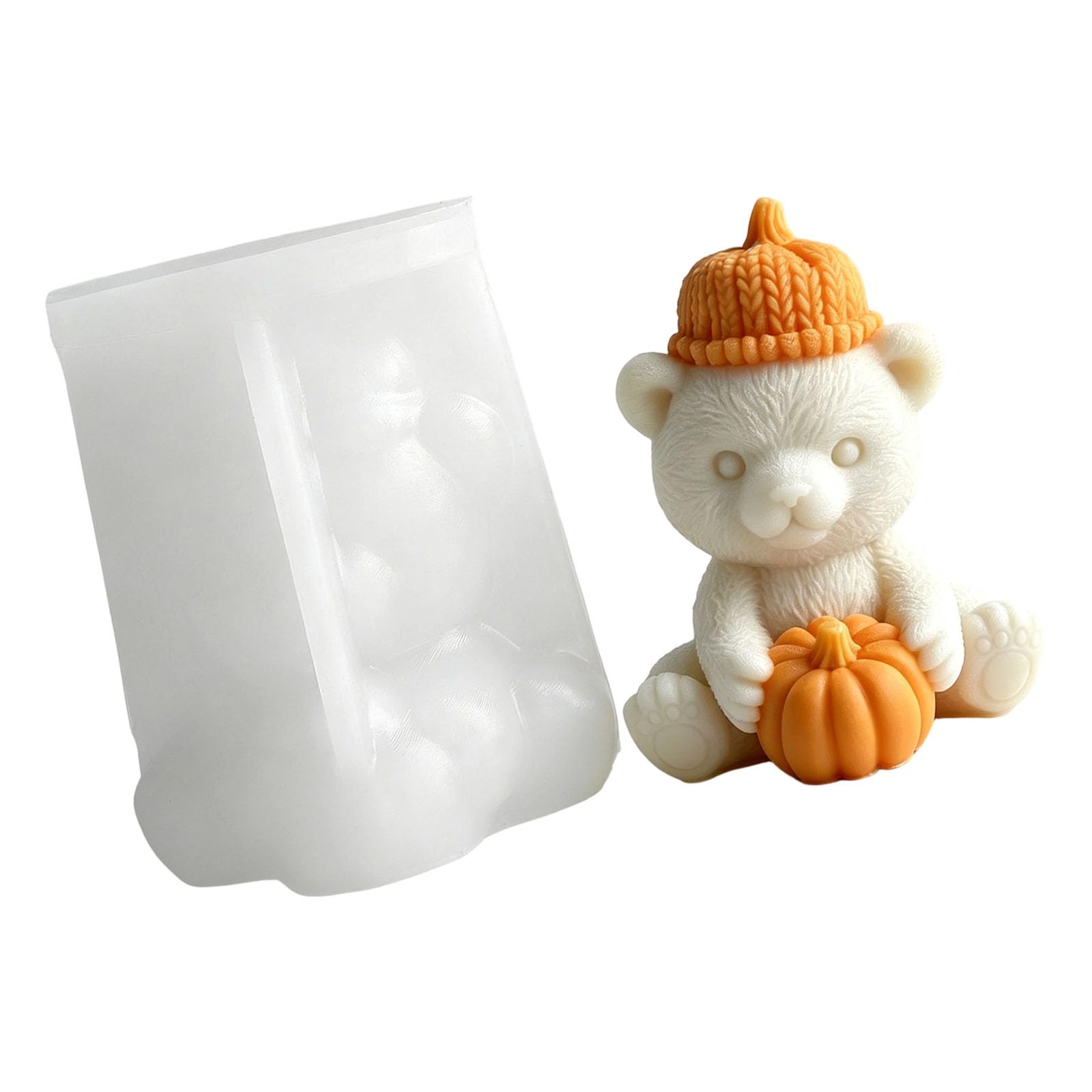 our fave Silicone Pumpkin Bear for Halloween Craft and Home Decoration Halloween