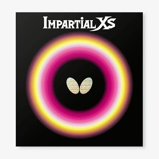 Butterfly Impartial XS Rubber Table Tennis Black
