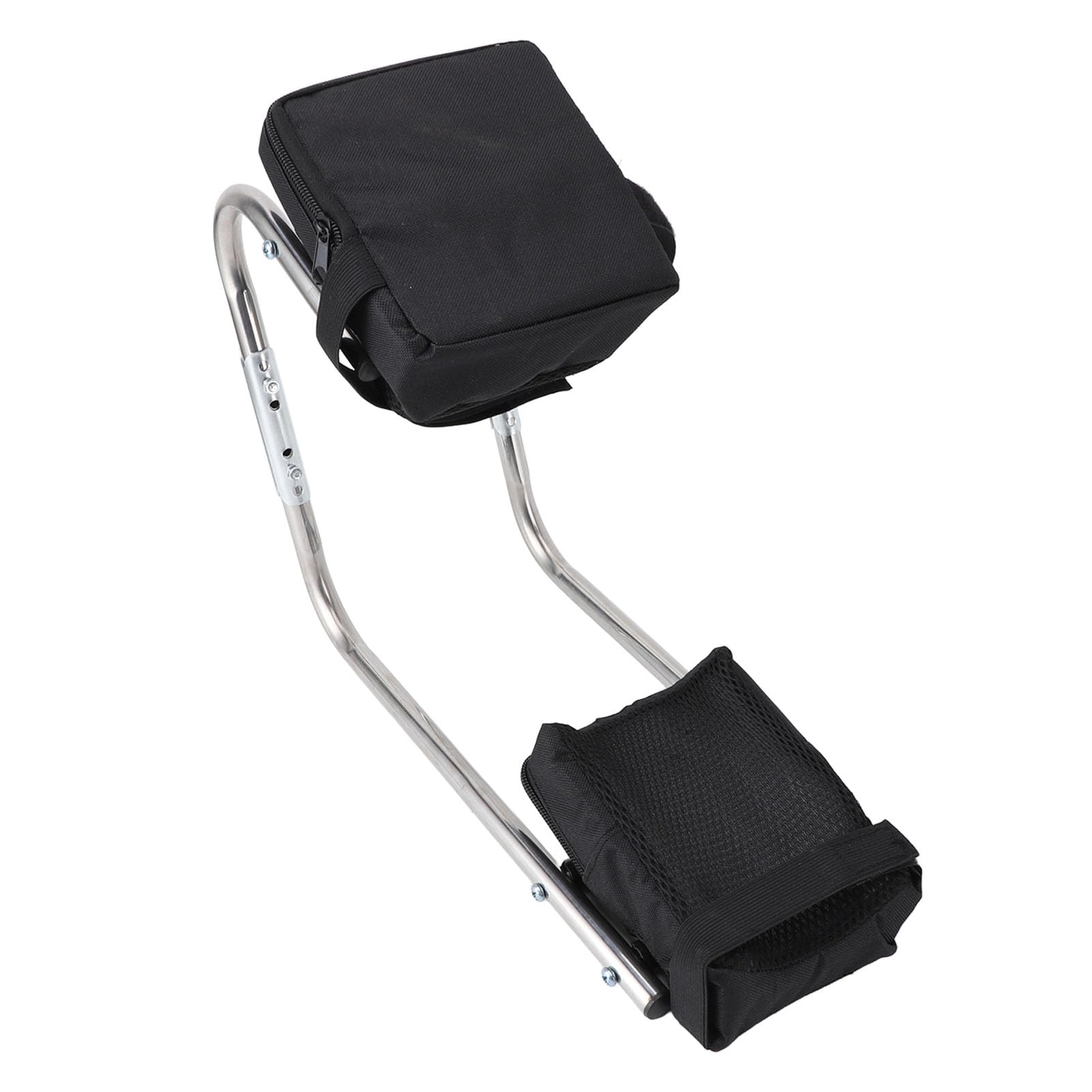 Bediffer Rodillera de Acero Inoxidable para Asiento de Rodilla, Rodillera de Jardín Multiusos para Agricultura, Reduce la Presión de la Rodilla para Trabajos de Jardín Al Aire Libre, Adecuada para