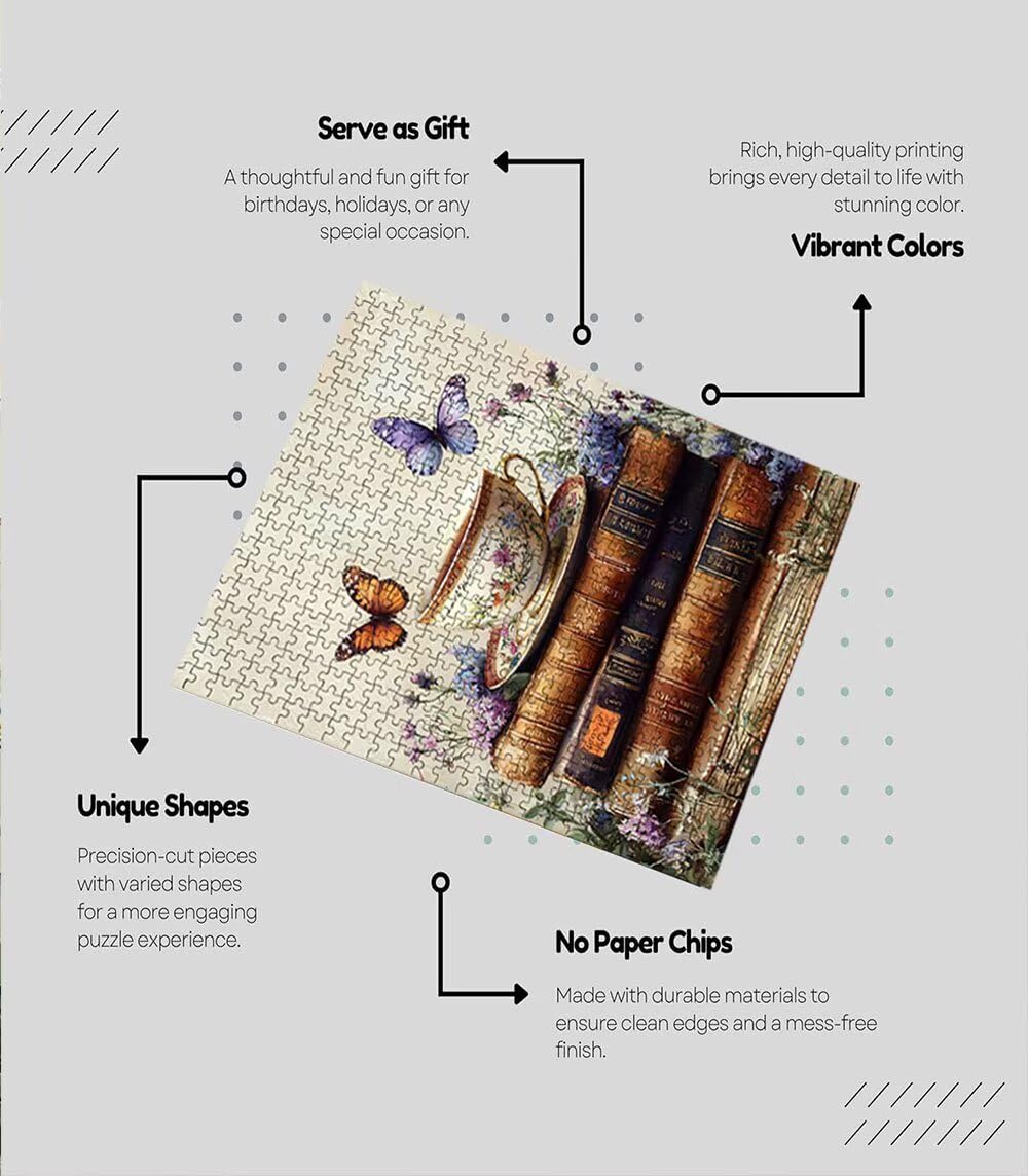 Puzzle 4000 elementów, puzzle z motylami dla dorosłych 4000, klasyczne puzzle, gra edukacyjna puzzle, niemożliwe wyzwanie, gra zręcznościowa dla całej rodziny, dekoracja ścian BXHZW4-395