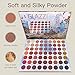 GLAZZI Eyeshadow Palette 63 colors Nudes Glitter Shimmer and Matte Make Up Palette With Mirror Highly Pigmented Profession Cosmetic Eye Shadow