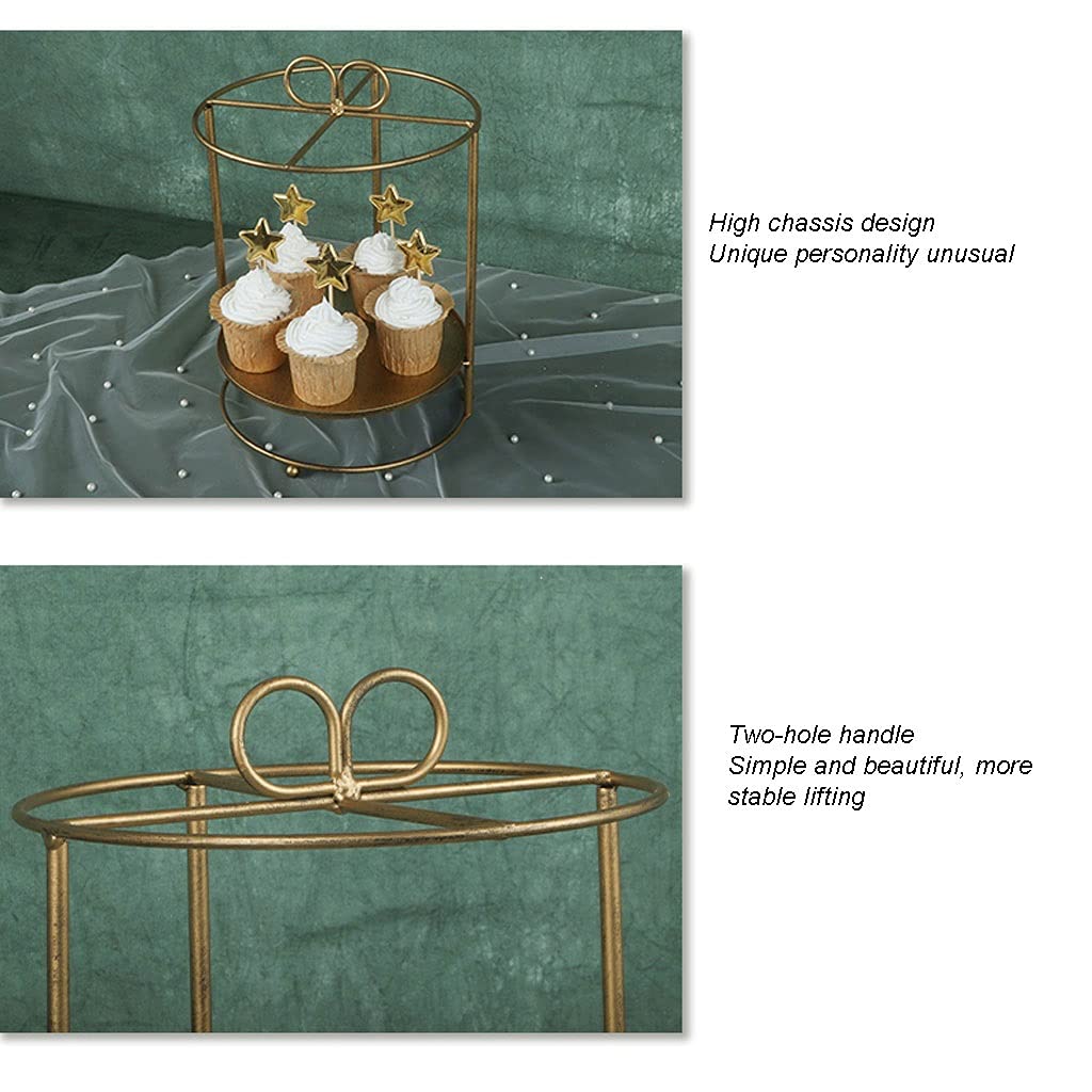 Soporte Retro de hierro forjado for postres
