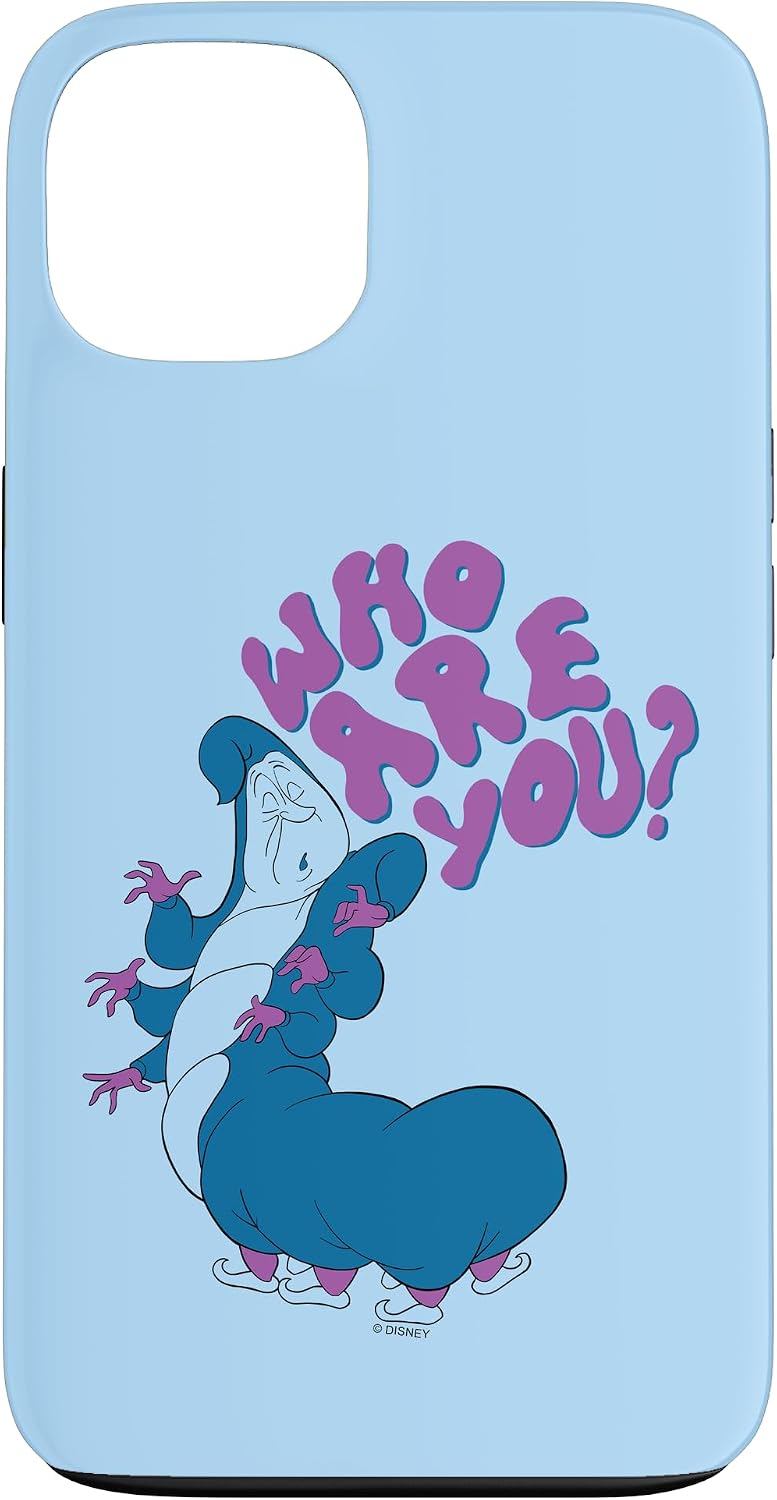 iPhone XR Disney Alice In Wonderland Caterpillar Who Are You? Case