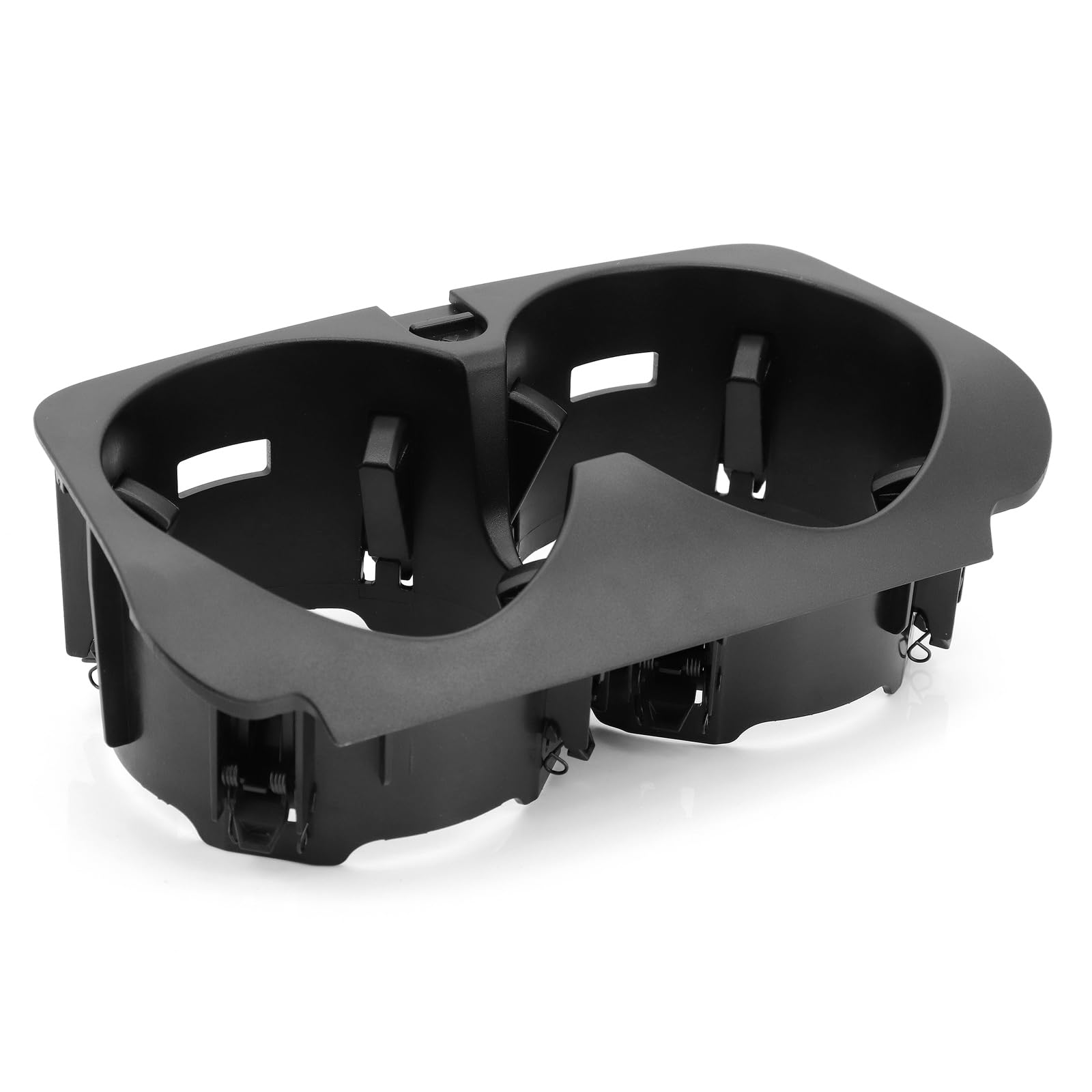 Haishine Portabicchiere Auto Per Mercedes Classe C W205 / Classe E W213 / GLC W253 – Ricambio A2056800691, Nero - 2