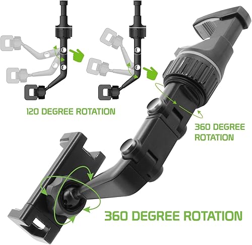 Miniatura 4 de Soporte de teléfono para espejo retrovisor, soporte para teléfono para espejo retrovisor para automóvil soporte giratorio para teléfono de