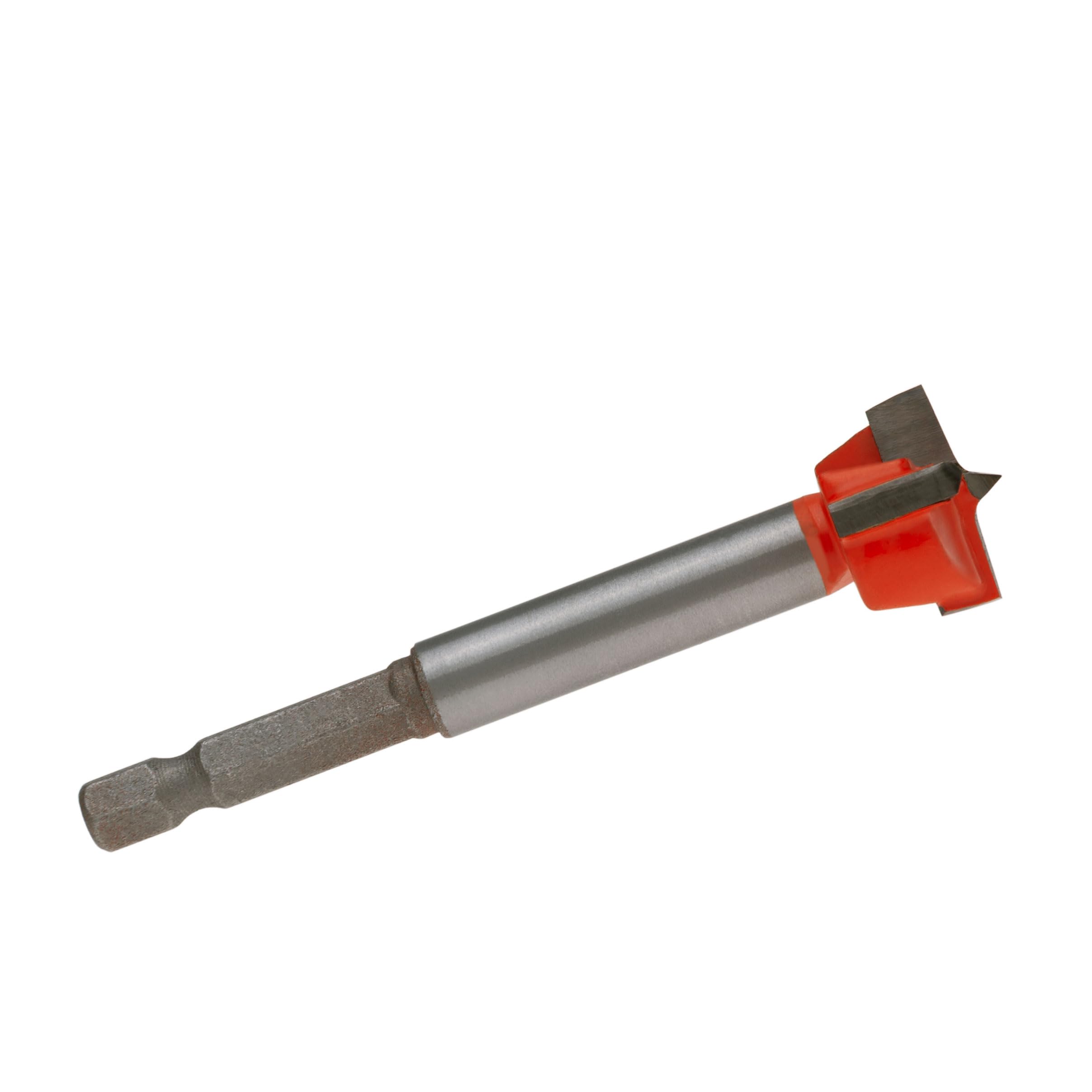 Forstner Drill Bit 2PCS 20mm Hex Wood Cutter Boring Hole Tool Hinge Woodwork Drilling Kit for Woodworking DIY Tools Cabinet Mounting Plates Kitchen Cupboard Wooden Furniture Carbide Steel (20x90mm) - Image 4