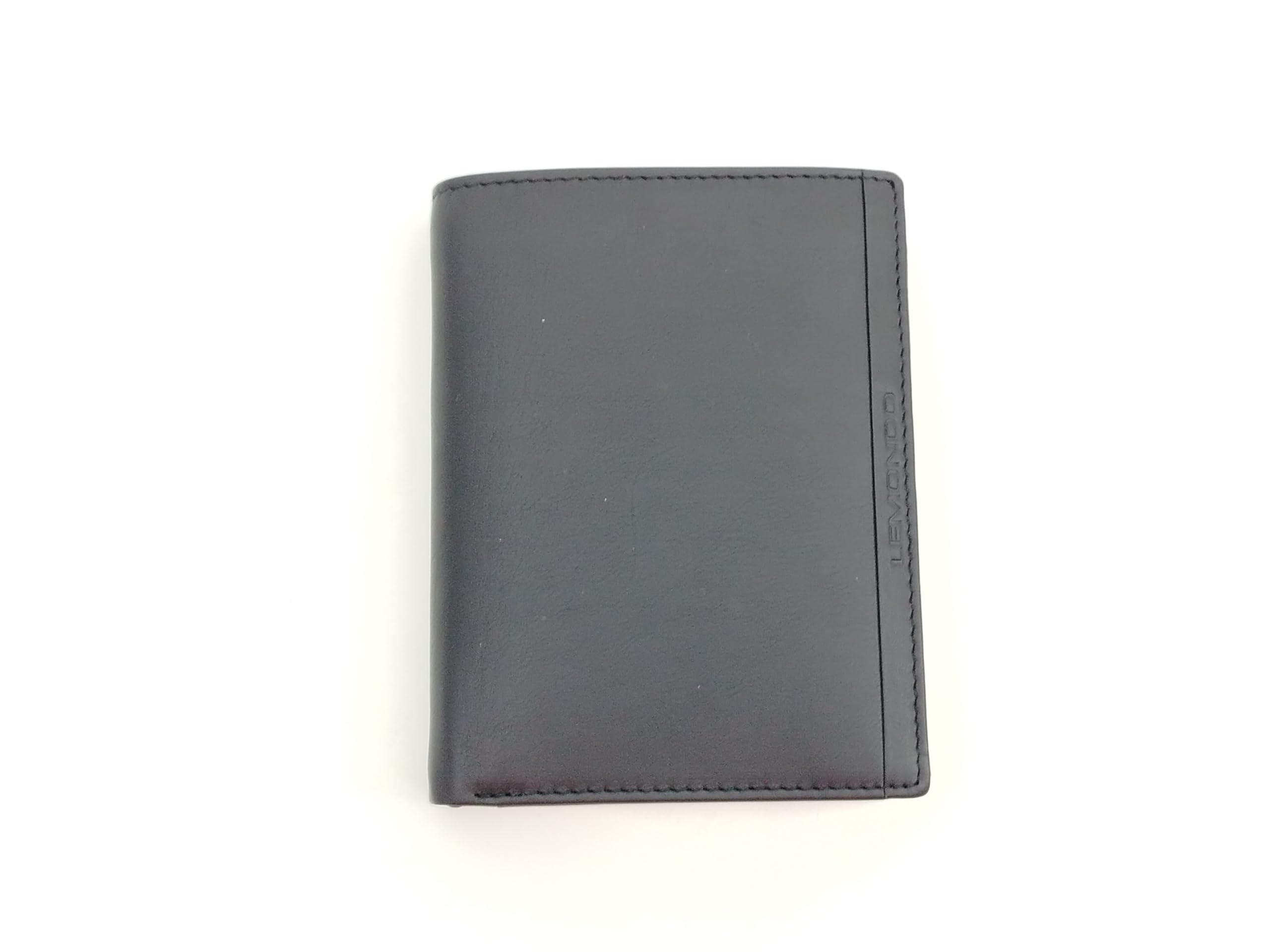 Kombibörse LEMONDO, in Echt-Leder, schwarz, 13x10cm