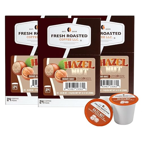 Miniatura 51 de Fresh Roasted Coffee, Tostado italiano, oscuro, 96 cápsulas para cafeteras K Cup