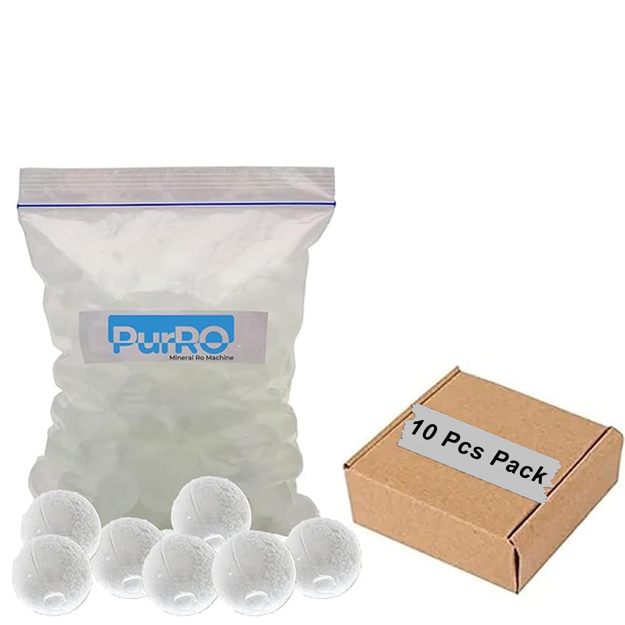 PURRO Pre Filter AntiScalent Solid Balls for Water Purifier RO Convert Hard Water into Soft Water 10 pcs (100g)-image-15