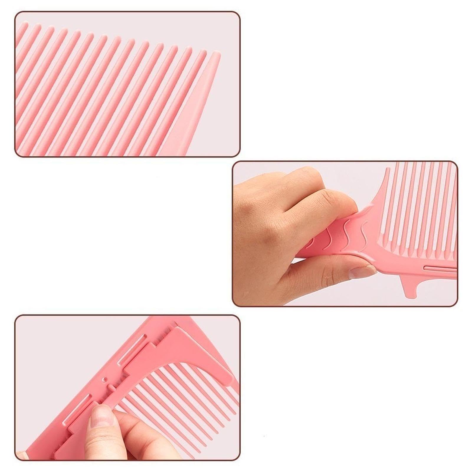 Kokiya Limiting Comb Men Hair Clippers Tool Haircut Accessories,Flat Top Comb Clippers, Barber Haircutting,