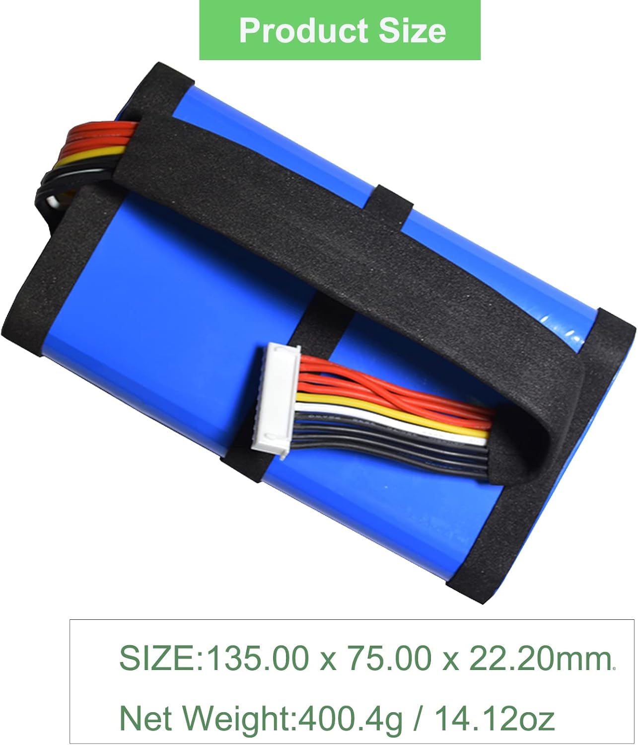 15000mAh Replacement Battery for Boombox 2 Speaker, SUN-INTE-213,SUN-INTE-268, 7.4V