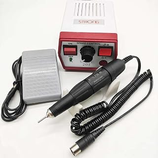 BAZPUR MART® Professional Electric Nail Drill - 35000 RPM High-Speed Manicure & Pedicure Machine with Powerful 65W Motor &... Price In India