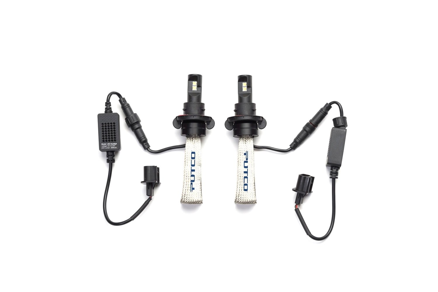 Putco 270H13 Nite-Lux Fanless H13 LED Headlight Conversion Kit, 2 Bulbs