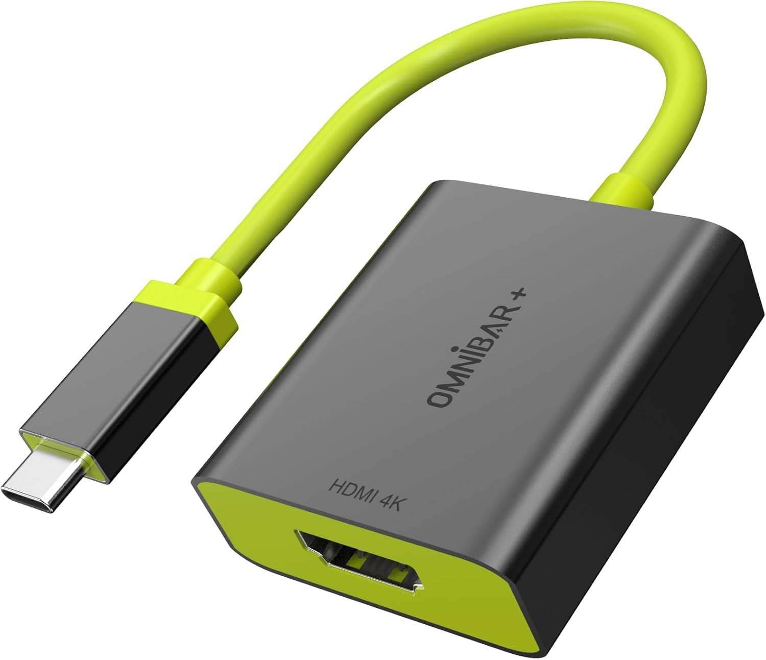 USB C to HDMI Adapter 4K, USB Type-C to HDMI Adapter for Monitor, Thunderbolt 3/4 to HDMI Converter Compatible with MacBook Pro/Air, Chromebook, XPS, Surface, iPhone 15 Pro/Max, Galaxy & More
