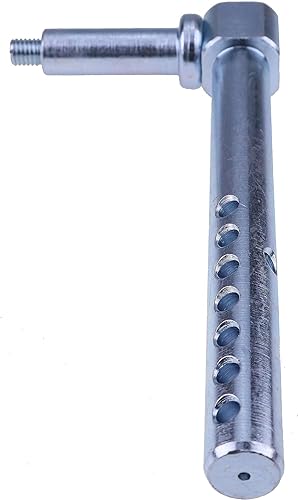 Miniatura 4 de Brazo de rueda para segadora delantera o derecha izquierda AM136328 compatible con cubiertas de cortacésped John Deere X300 X304 X310 X320 X324