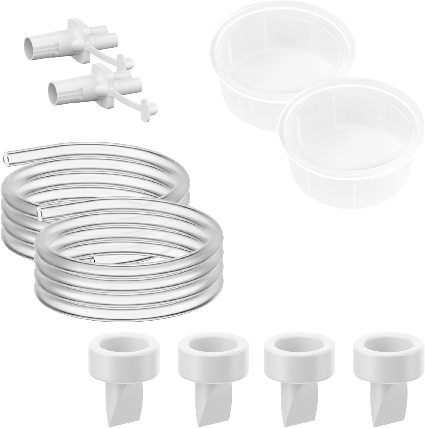 Ardo Double Service Kit - Spare Parts for Pumpsets. Replacement Lip Valves, Membrane Pots, Tubing & Tube Connectors. Suitable for Use with Ardo Traditional Pumpsets.