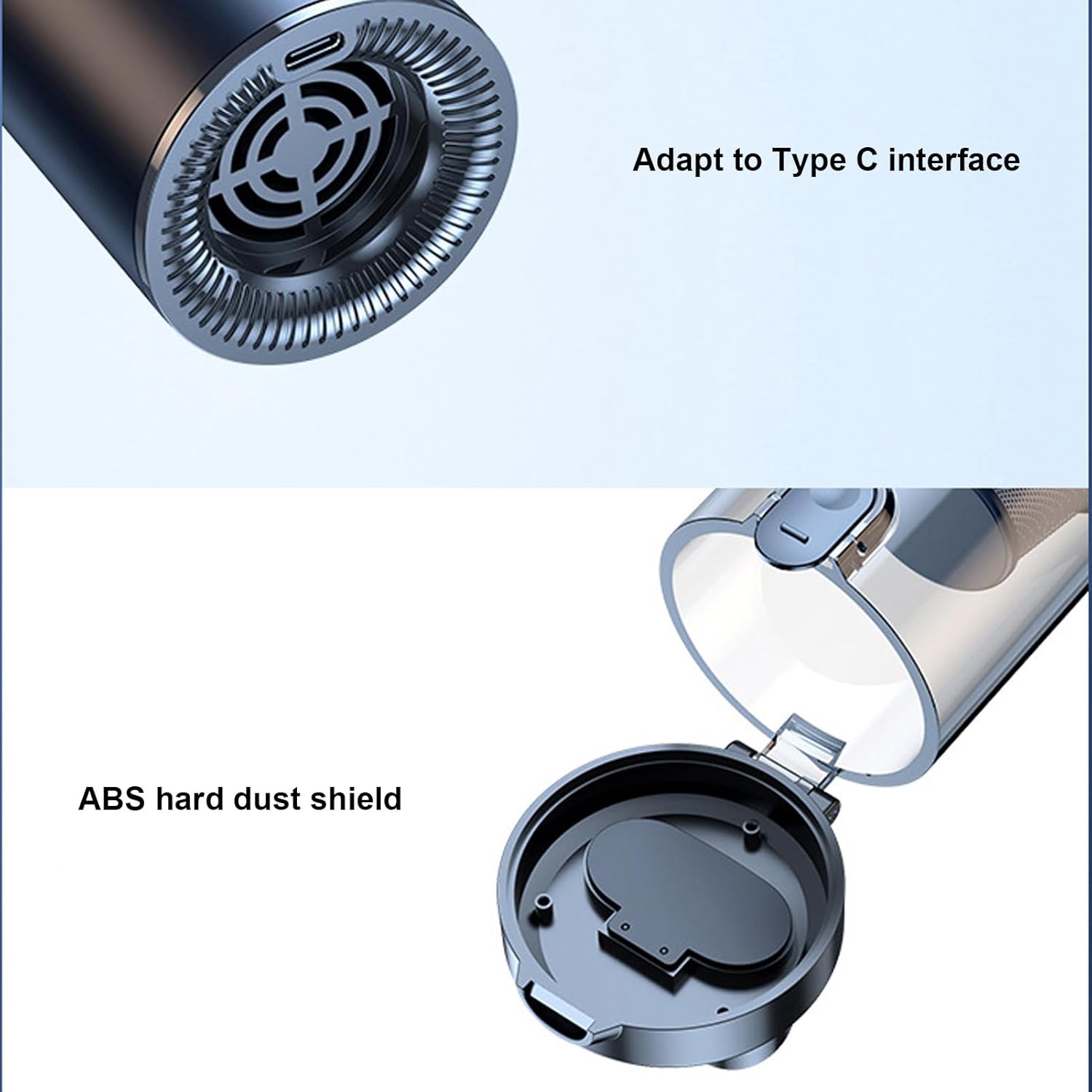 コードレスハンドヘルド掃除機 15000Pa 充電式掃除機 LED 表示ライト付き車家庭用掃除用