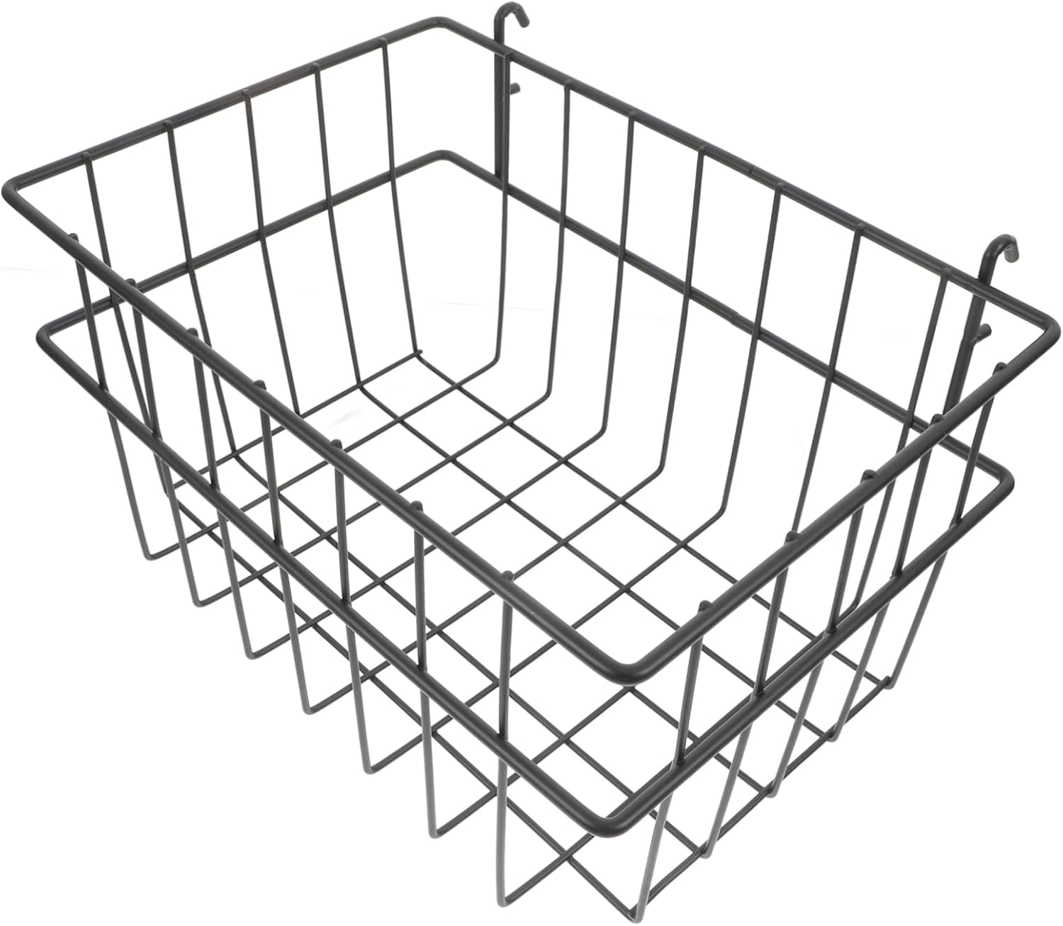 OUNONA Heavy Duty Garage Pegboard Organizer No Drill Wire Storage Baskets for Tools Kitchenware Office Supplies Wall-mounted Versatile Design with Quick Setup