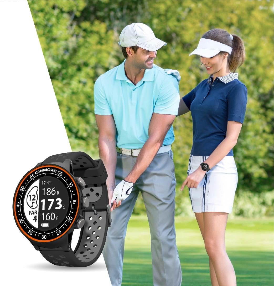 CANMORE Orologio GPS TW411 Golf con Fitness Tracker, blu