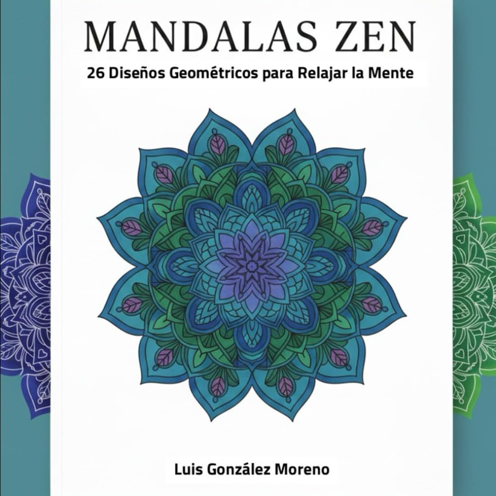 MANDALAS ZEN: 26 DISEÑOS GEOMÉTRICOS PARA RELAJAR LA MENTE