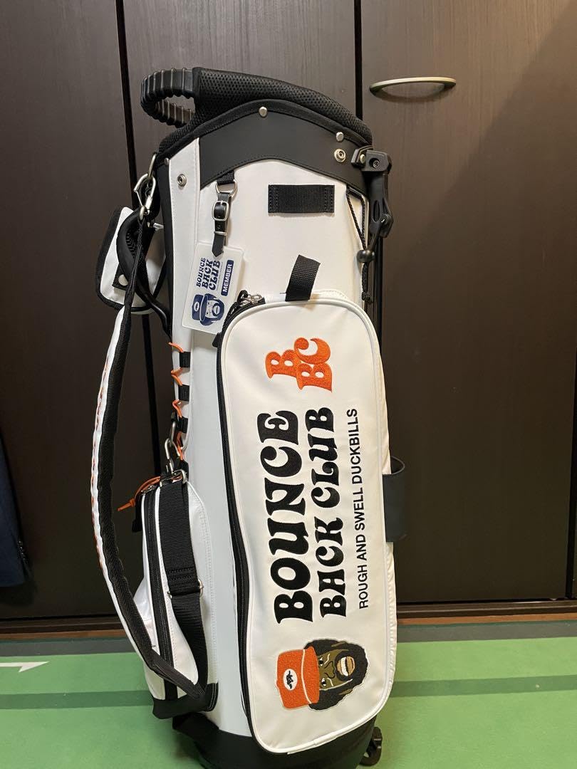 Bounce Back Club キャディバッグ ホワイト Amazon | BOUNCE BACK CLUB ゴルフバッグ | ノーブランド品