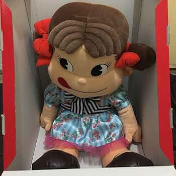 ペコちゃんジャンボぬいぐるみ!不二家‼️ Amazon.co.jp: 不二家ペコちゃんジャンボぬいぐるみ : おもちゃ