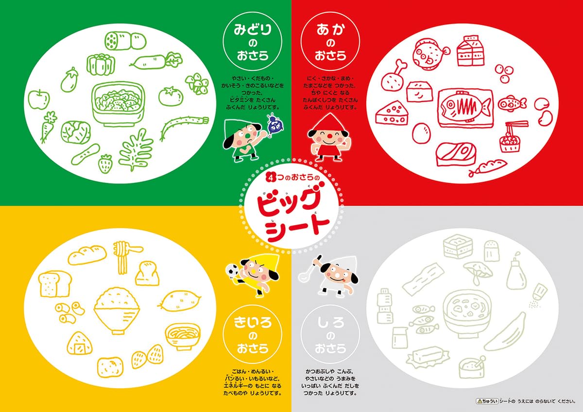 ビッグ食育かるた　新品未使用 Amazon | げんきをつくる 4つのおさらの ビッグ食育かるた | かるた